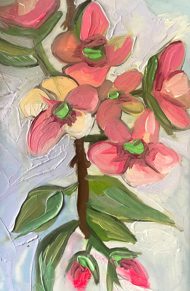Original Oil Painting, Spring Blossoms